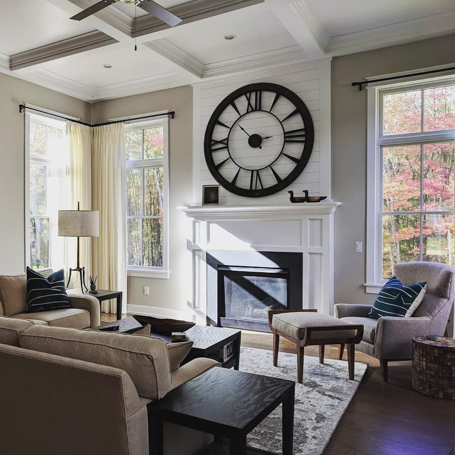 Uttermost Home Oversize - Rate to be Quoted Uttermost Ronan Large Wall Clock