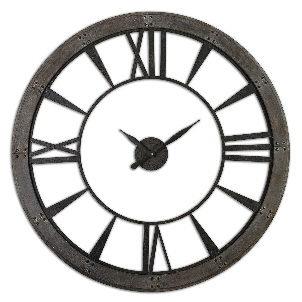 Uttermost Home Oversize - Rate to be Quoted Uttermost Ronan Large Wall Clock