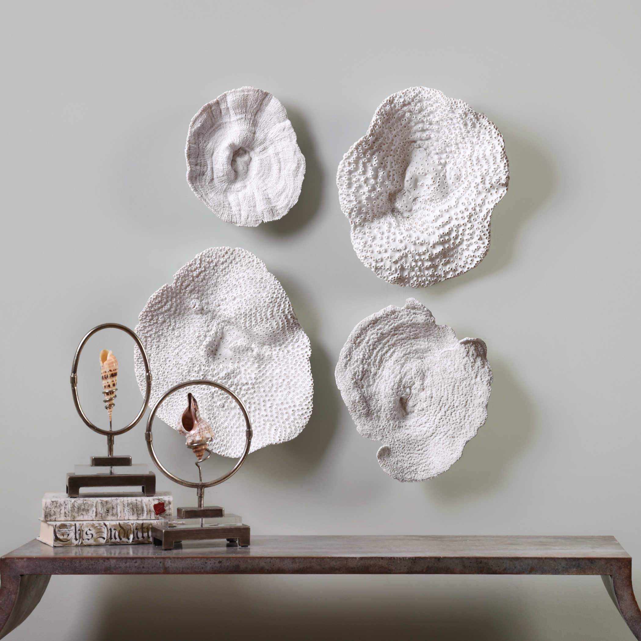 Uttermost Home Uttermost Sea Coral Wall Decor, S/4