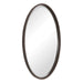 Uttermost Home Uttermost Sherise Bronze Oval Mirror