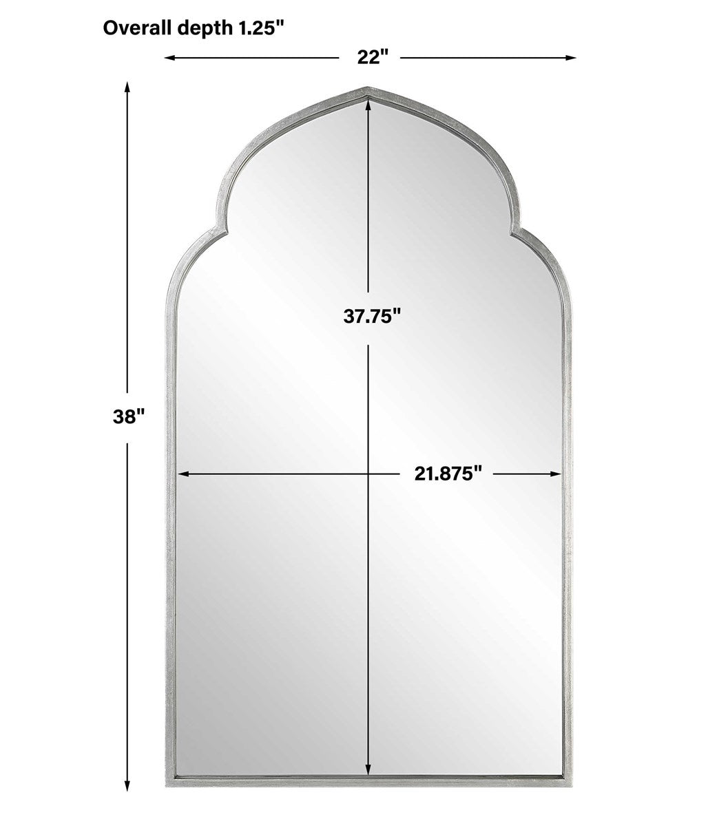 Uttermost Home Decor Uttermost Siena Mirror - Silver