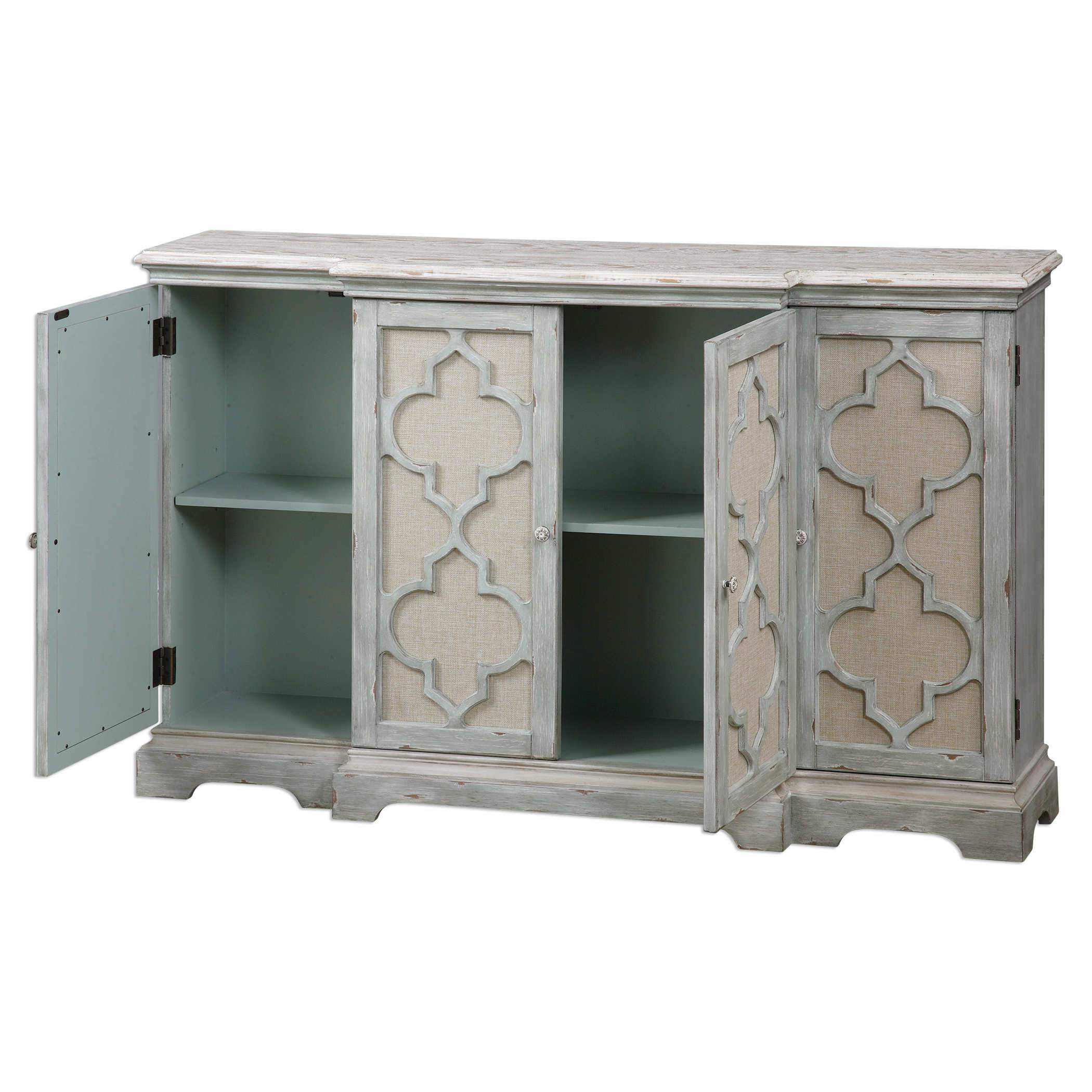 Uttermost Home Motor Freight - Rate to be Quoted Uttermost Sophie 4 Door Cabinet
