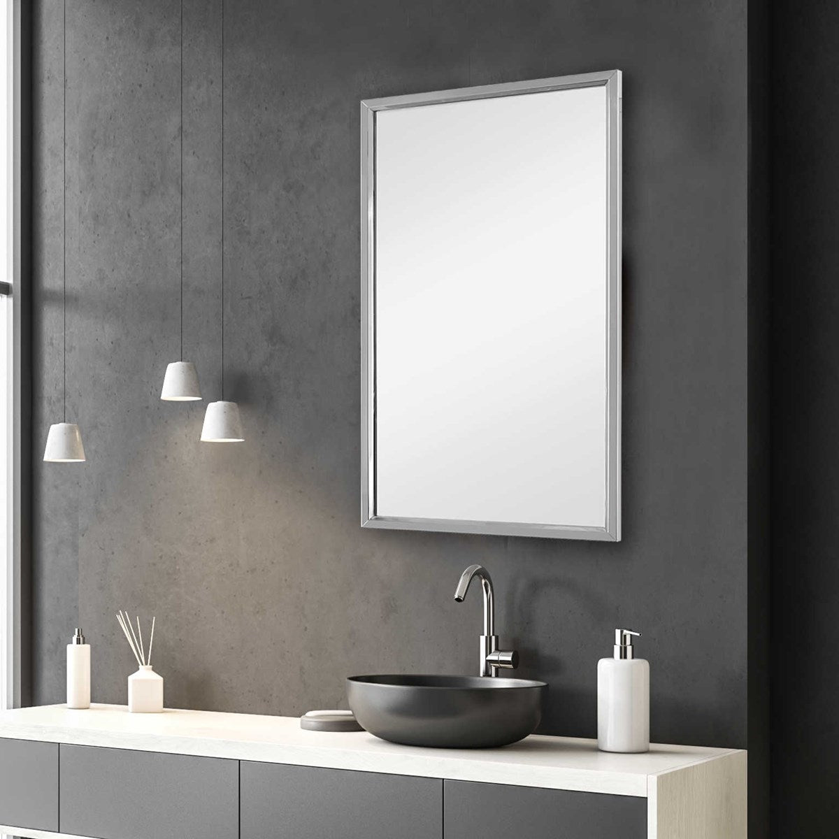 Uttermost Home Decor Uttermost Stanhope Mirror with Anti Theft System