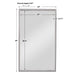 Uttermost Home Decor Uttermost Stanhope Mirror with Anti Theft System