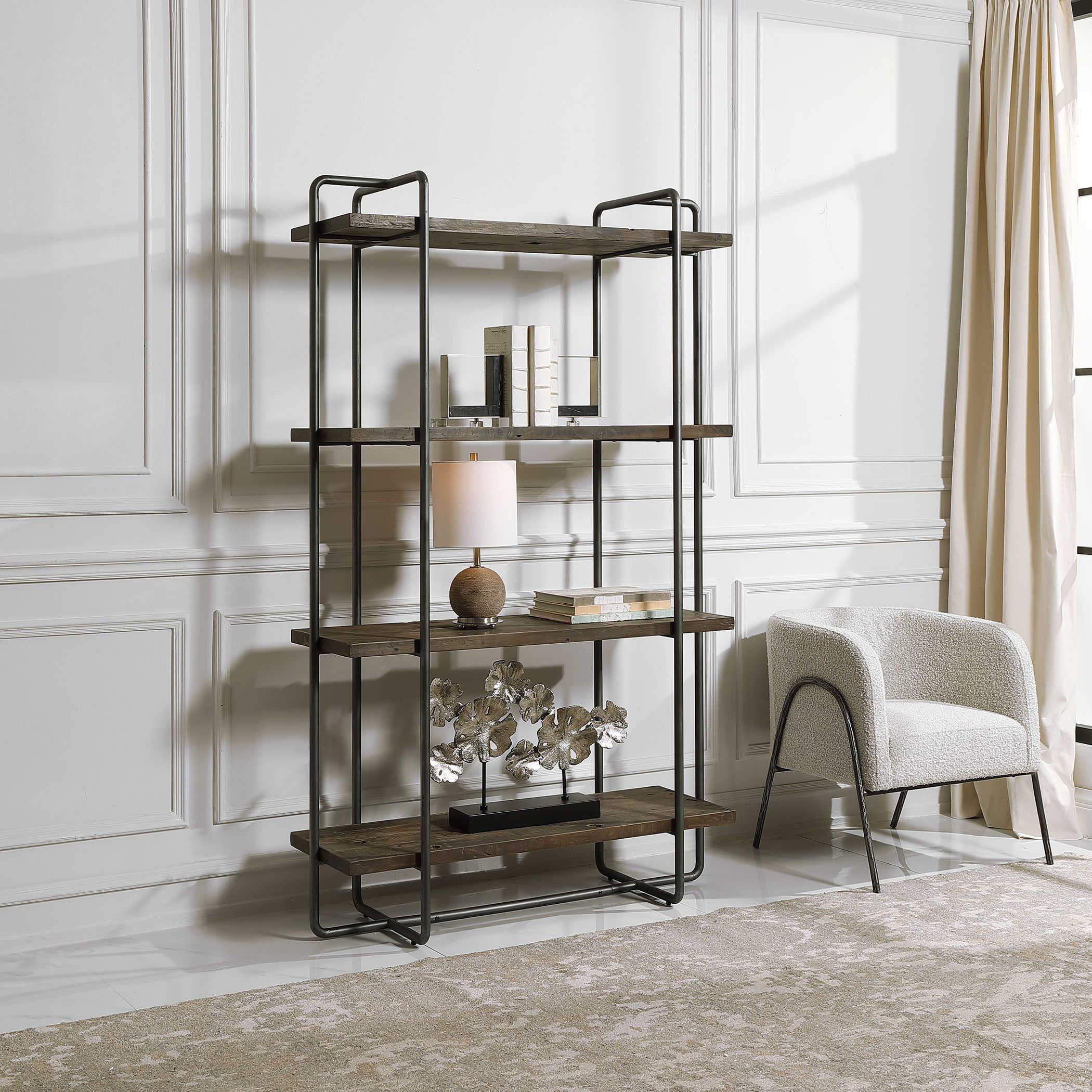 Uttermost Home Motor Freight - Rate to be Quoted Uttermost Stilo Etagere - Shipping November
