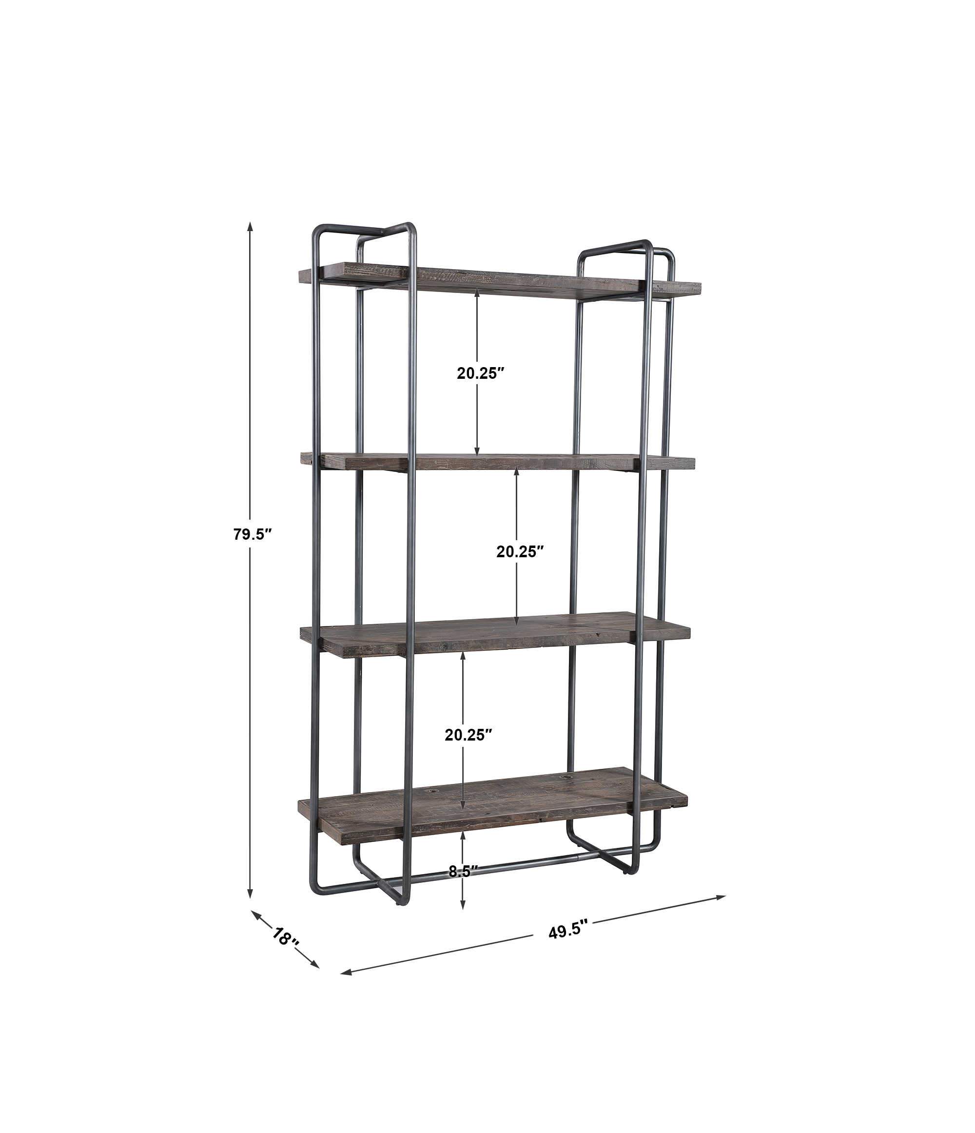 Uttermost Home Motor Freight - Rate to be Quoted Uttermost Stilo Etagere - Shipping November