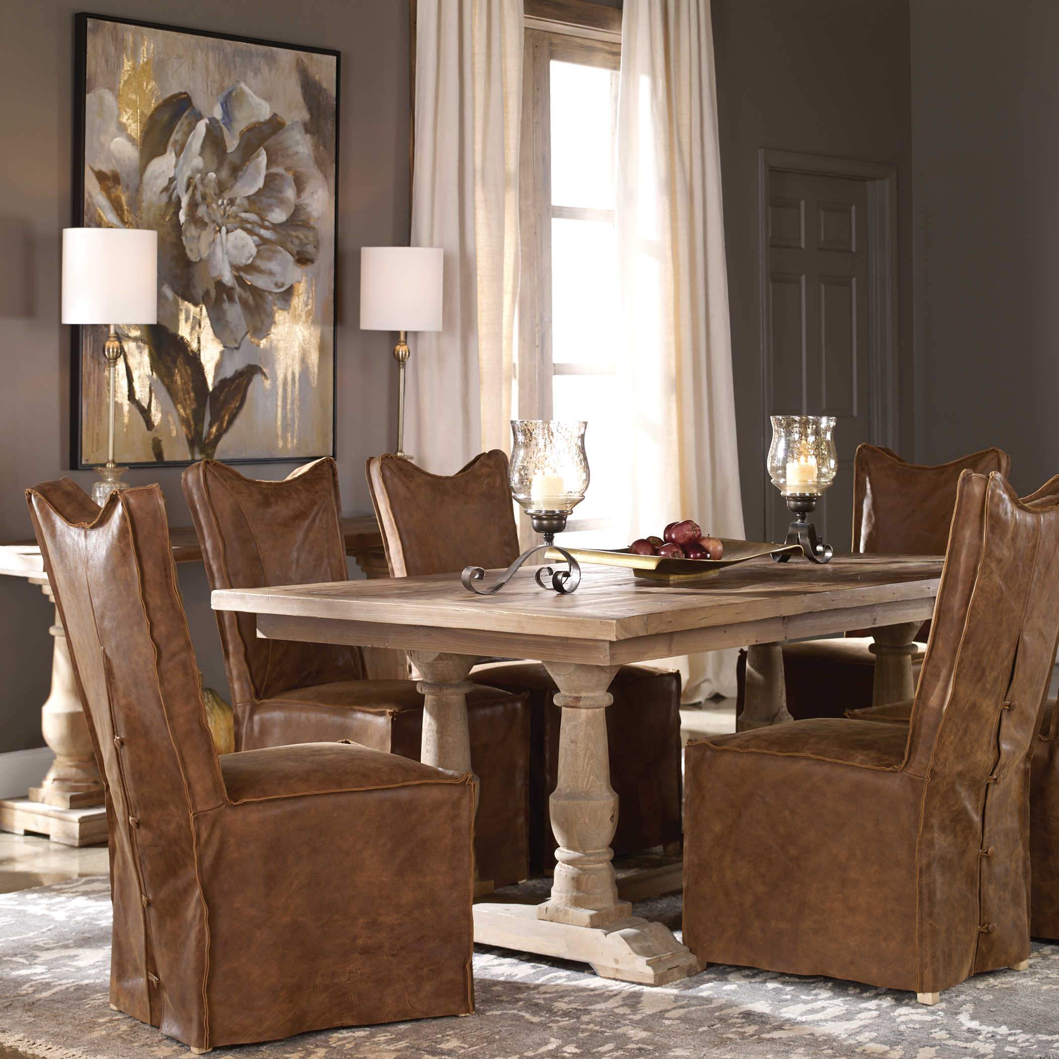 Uttermost Home Motor Freight - Rate to be Quoted Uttermost Stratford Dining Table
