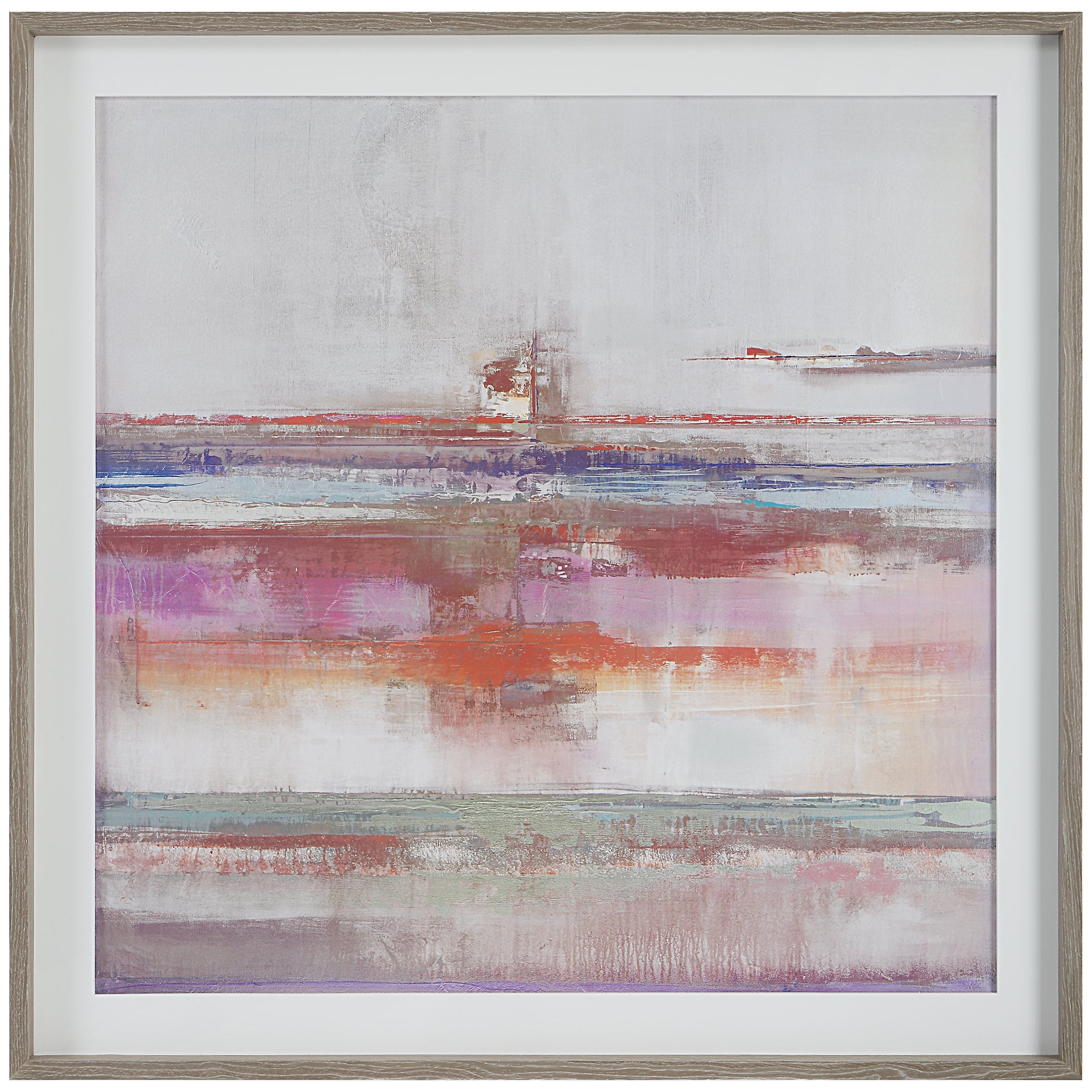 Uttermost Home Decor Motor Freight - Rate to be Quoted Uttermost Torrent Abstract Art Framed Print