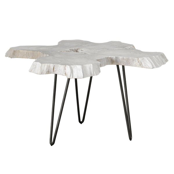 Uttermost Furniture Uttermost Trillium Bleached Teak Coffee Table