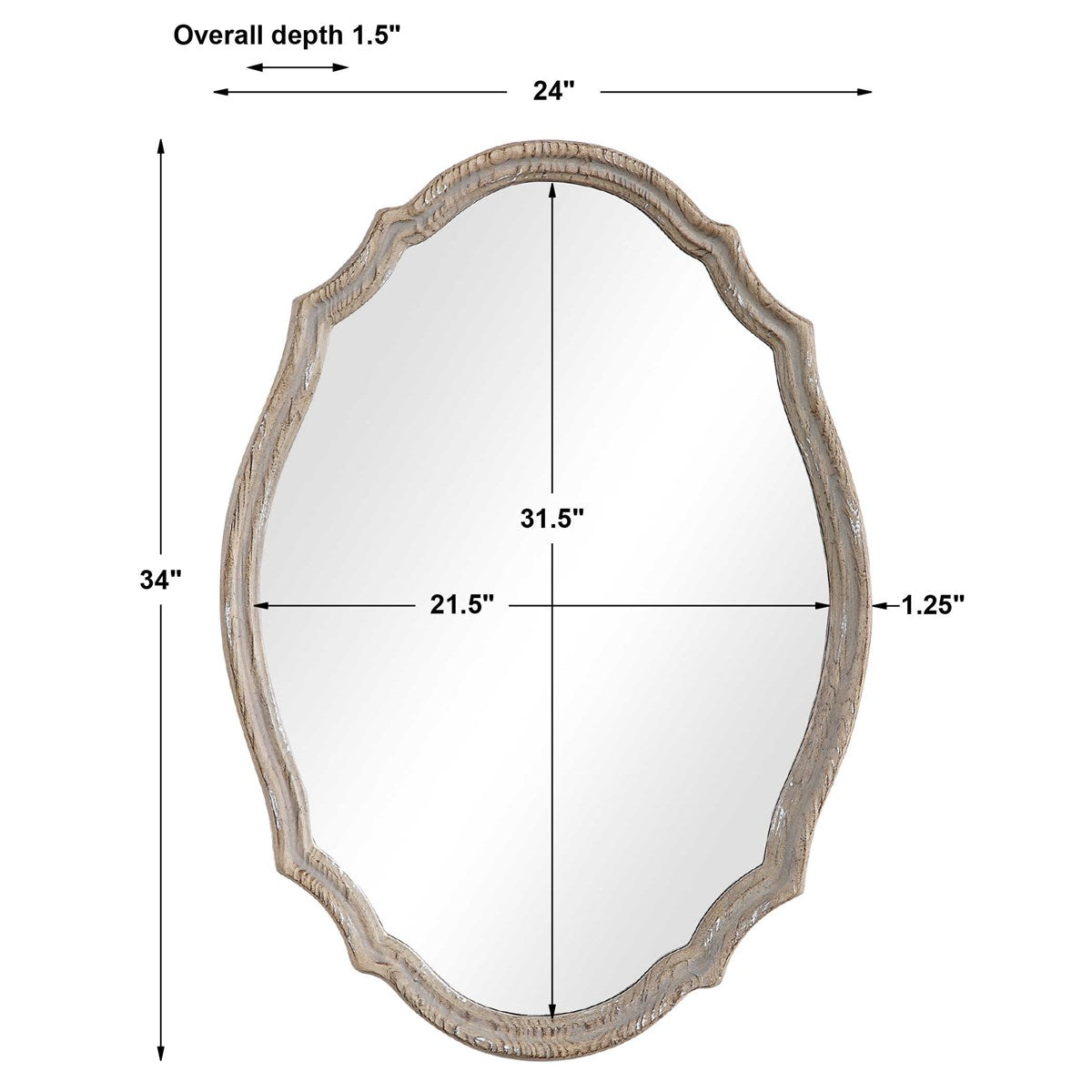 Uttermost Home Decor Uttermost Union Mirror