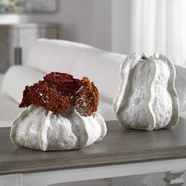 Uttermost Home Decor Uttermost Urchin Vases, S/2