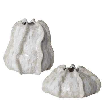 Uttermost Home Decor Uttermost Urchin Vases, S/2