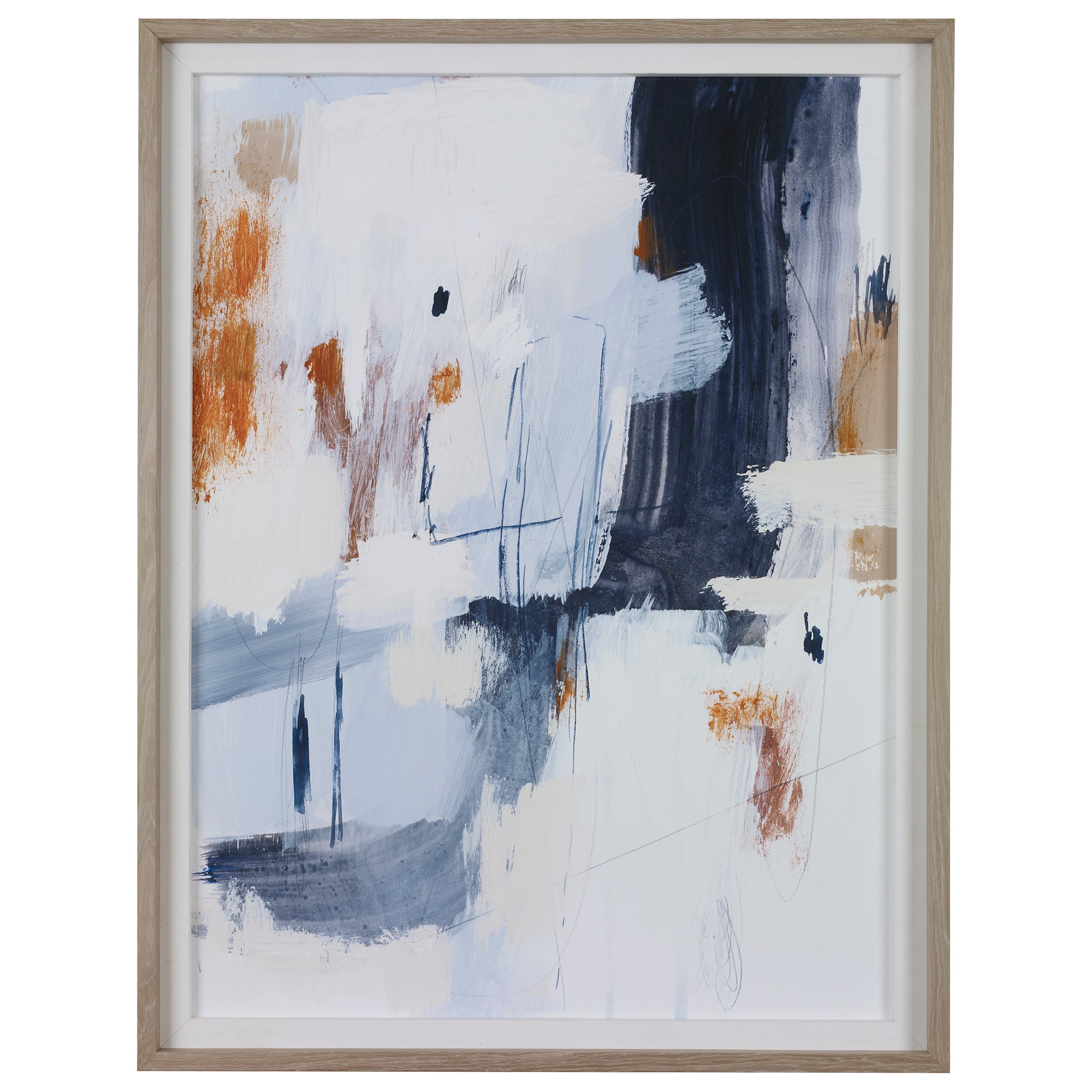 Uttermost Home Decor Motor Freight - Rate to be Quoted Uttermost Variant Abstract Framed Print
