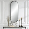 Uttermost Home Decor Uttermost Varina Tall Black Mirror