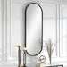 Uttermost Home Decor Uttermost Varina Tall Black Mirror