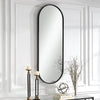 Uttermost Home Decor Uttermost Varina Tall Black Mirror