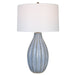 Uttermost Lighting Uttermost Veston Blue Glaze Table Lamp