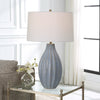 Uttermost Lighting Uttermost Veston Blue Glaze Table Lamp
