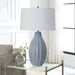 Uttermost Lighting Uttermost Veston Blue Glaze Table Lamp