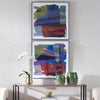 Uttermost Home Decor Uttermost Vivacious Abstract Framed Prints, Set/2