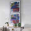 Uttermost Home Decor Uttermost Vivacious Abstract Framed Prints, Set/2
