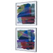 Uttermost Home Decor Uttermost Vivacious Abstract Framed Prints, Set/2