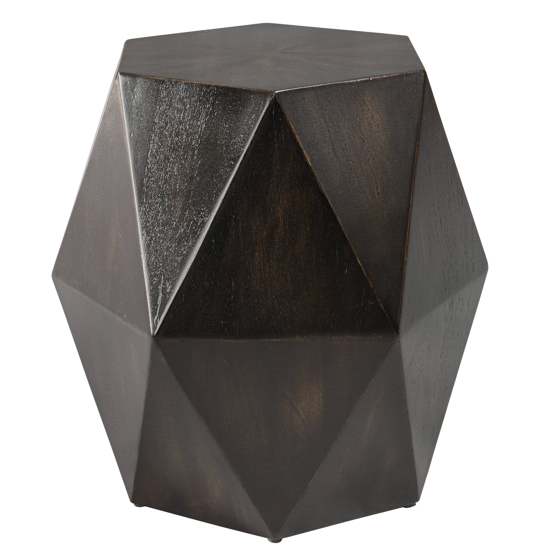 Uttermost Furniture Uttermost Volker Black Geometric Accent Table