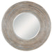 Uttermost Home Decor Motor Freight - Rate to be Quoted Uttermost Vortex White Washed Round Mirror
