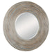 Uttermost Home Decor Motor Freight - Rate to be Quoted Uttermost Vortex White Washed Round Mirror