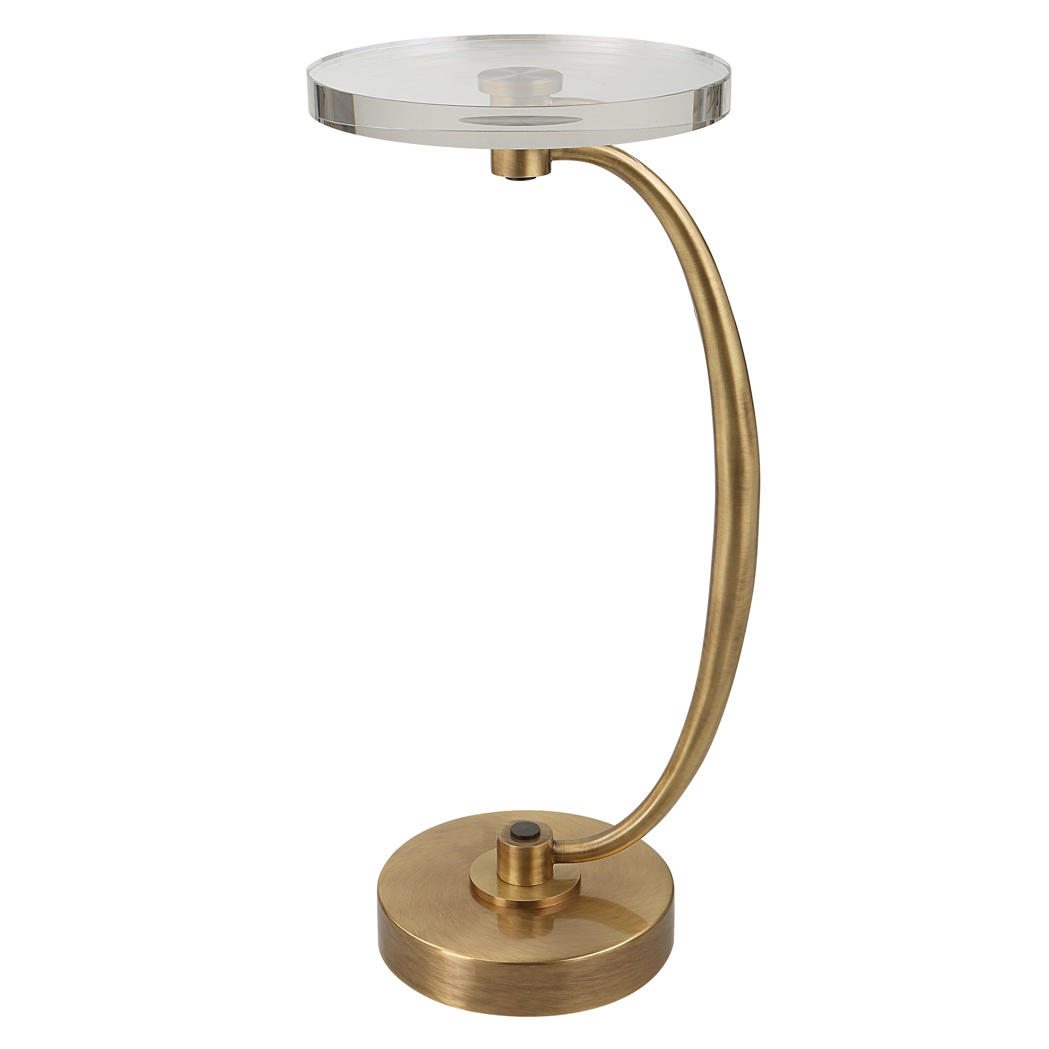 Uttermost Furniture Uttermost Waveney Brass Drink Table