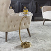 Uttermost Furniture Uttermost Waveney Brass Drink Table