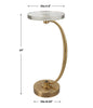 Uttermost Furniture Uttermost Waveney Brass Drink Table