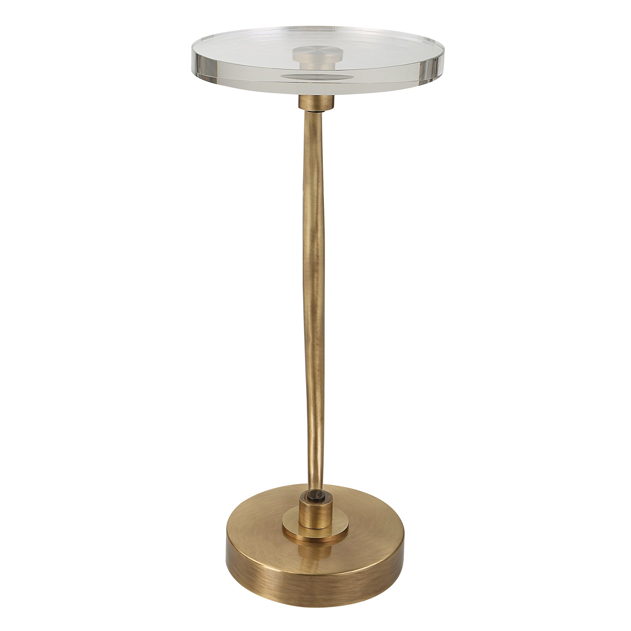 Uttermost Furniture Uttermost Waveney Brass Drink Table