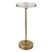 Uttermost Furniture Uttermost Waveney Brass Drink Table