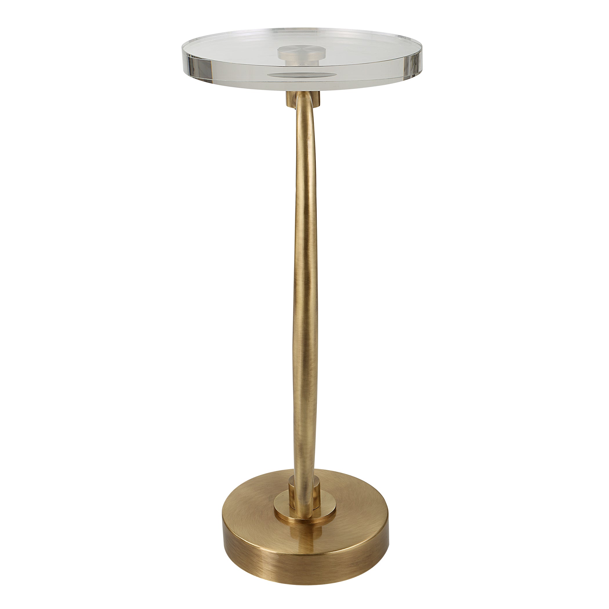 Uttermost Furniture Uttermost Waveney Brass Drink Table