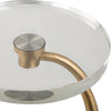 Uttermost Furniture Uttermost Waveney Brass Drink Table