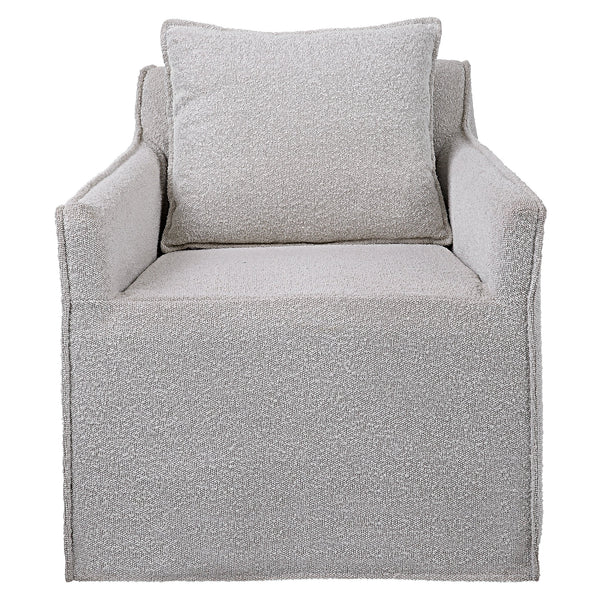 Uttermost Home Motor Freight-Rate To Be Quoted Uttermost Welland Gray Swivel Chair
