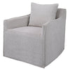 Uttermost Home Motor Freight-Rate To Be Quoted Uttermost Welland Gray Swivel Chair
