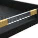 Uttermost Home Decor Uttermost Wessex Black Shagreen Tray