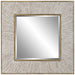 Uttermost Home Decor Motor Freight - Rate to be Quoted Uttermost Wharton Whitewashed Square Mirror