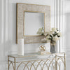 Uttermost Home Decor Motor Freight - Rate to be Quoted Uttermost Wharton Whitewashed Square Mirror