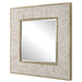 Uttermost Home Decor Motor Freight - Rate to be Quoted Uttermost Wharton Whitewashed Square Mirror
