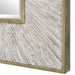 Uttermost Home Decor Motor Freight - Rate to be Quoted Uttermost Wharton Whitewashed Square Mirror