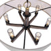 Uttermost Lighting Oversize - Rate to be Quoted Uttermost Woodall, 6 Lt. Chandelier - Shipping November