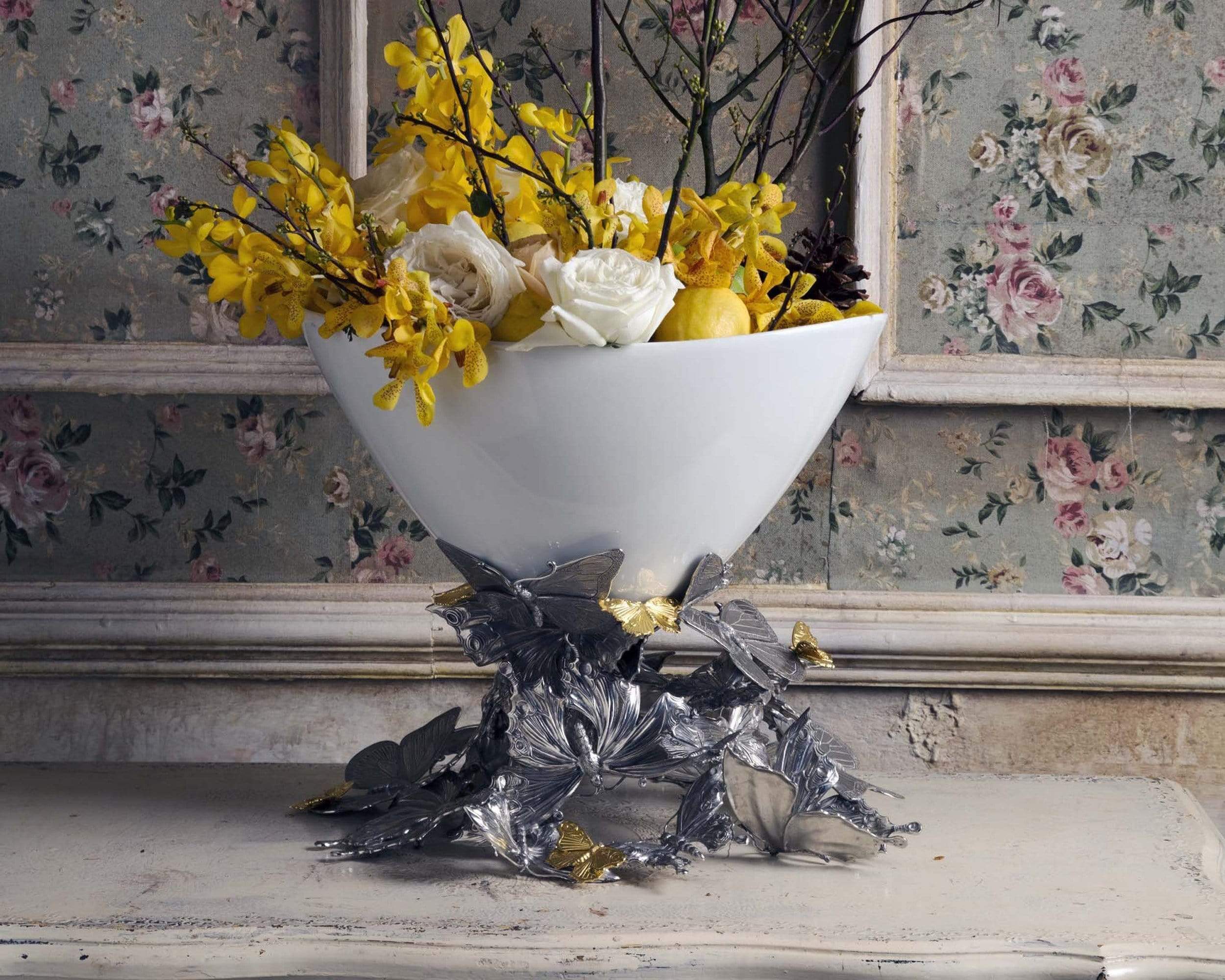 Vagabond House Serveware Vagabond House Centerpiece Bowl - Butterfly
