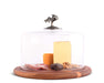 Vagabond House Serveware Vagabond House Cheese Dome Board - Honey Bee
