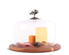 Vagabond House Serveware Vagabond House Cheese Dome Board - Honey Bee