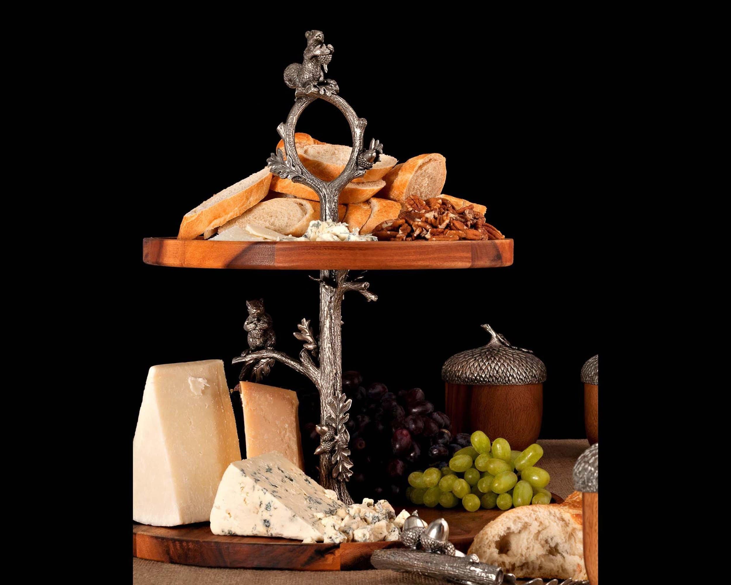 Vagabond House Serveware Vagabond House Cheese Stand - Squirrel