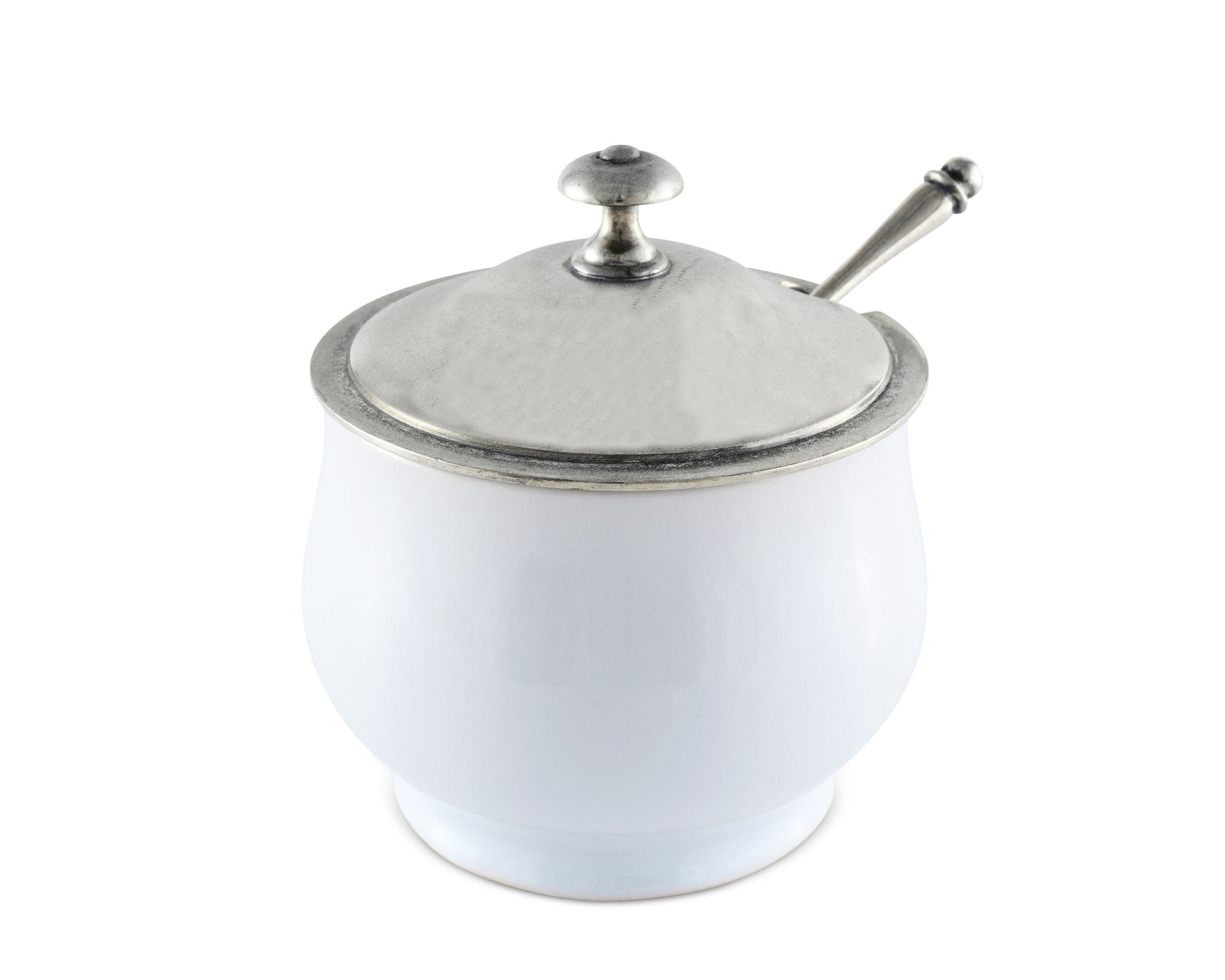 Vagabond House Serveware Vagabond House Classic Sugar Bowl And Spoon