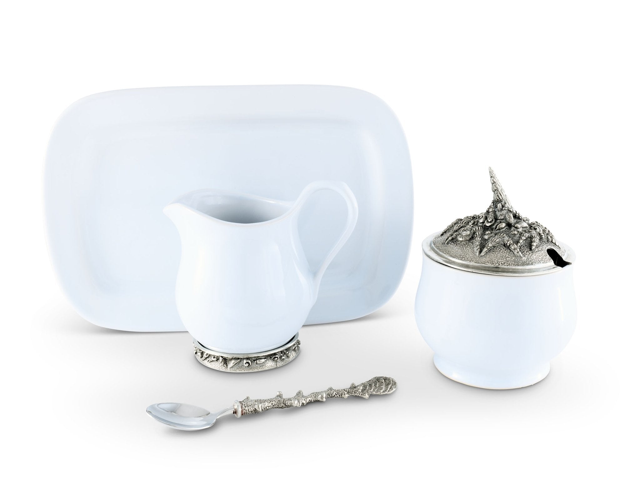 Vagabond House Serveware Vagabond House Coastal Tide Creamer Set